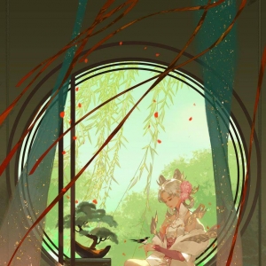 《王者荣耀》嫦娥「拒霜思」四季壁纸公开