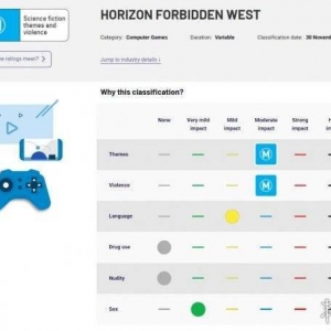 《地平线：西之绝境》澳大利亚获得评级 支持免费升级