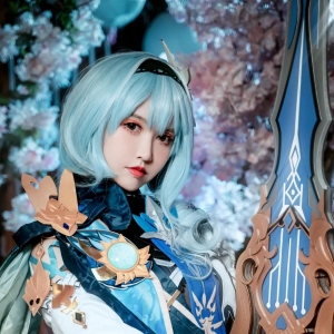 cos：原神浪花骑士优菈cos正片@鳗鱼霏儿