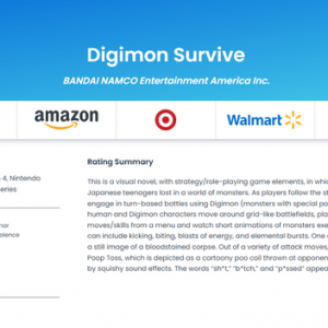 《数码宝贝：生存》通过ESRB评级 或将2022年初发售