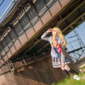 cos：四月是你的谎言宫园薰cos正片@软糖
