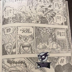 《海贼王》1034话：愤怒的山治vs奎因！攻击再升级