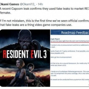 传闻卡普空利用假泄密宣传《生化危机3：重制版》
