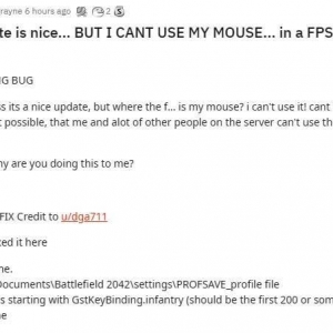 《战地2042》更新后PC玩家鼠标不能左右瞄准解决方法