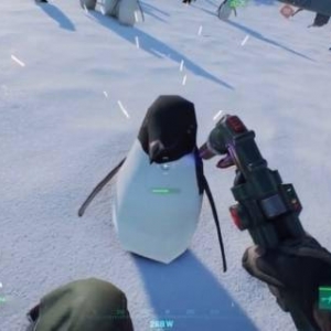 赛博企鹅！玩家发现《战地2042》修理工具可维修企鹅