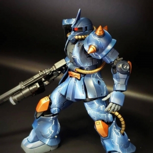 自带闪电真男人，这才是货真价实的雷霆扎古！