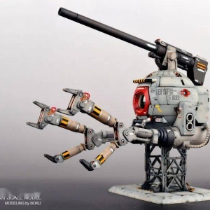 MG铁球加灯、涂装、细化改造