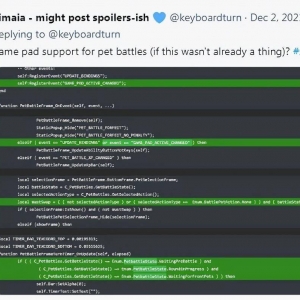 有玩家发现《魔兽世界》9.2“永恒的终结”添加性别自定义功能 ...