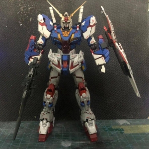 RG独角兽涂装，改ZZ配色