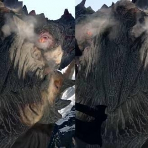 《战神》PC预告vsPS5实机：相同场景进行画面对比