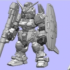 新品：高达 MOBILE SUIT ENSEMBLE 高达GP03S 高达GP03S线稿