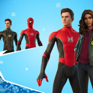 《堡垒之夜》冬日节联动《蜘蛛侠：英雄无归》内容正式上线 ...