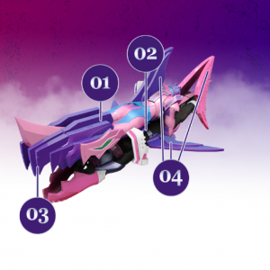 假面骑士Revice的合体巨齿鲨设定公开，这个鲨鱼会飞