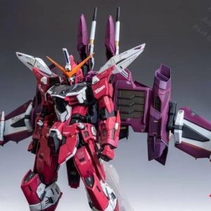 MG正义高达小改，清爽风格涂装