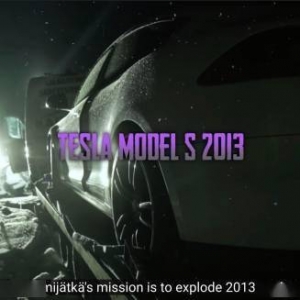 特斯拉车主不满维修费高达2万欧元 绑上炸药将车炸毁