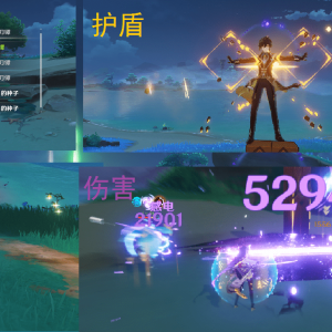 原神：个人每天跑狗粮的点位图