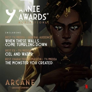 实至名归！《英雄联盟：双城之战》揽安妮奖9项提名