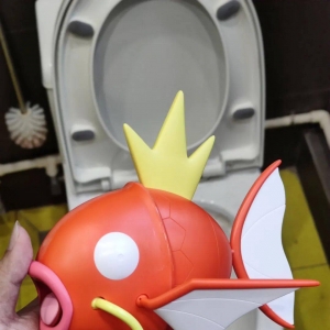 万代BIG鲤鱼王，二次元笔涂制作分享