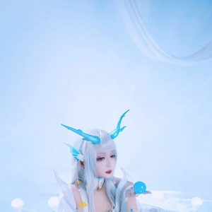 cos：王者荣耀西施游龙清影@懵琦