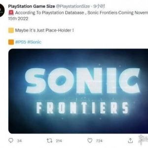 索尼克边境发售日曝光 索尼克边境2022年11月15日发售