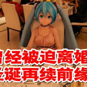 曾经被迫离婚的小哥圣诞继续带初音共度圣诞！ 这算私奔吗？ ...