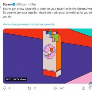 Steam大奖投票活动即将结束！Steam 2021年度游戏花落谁家？
