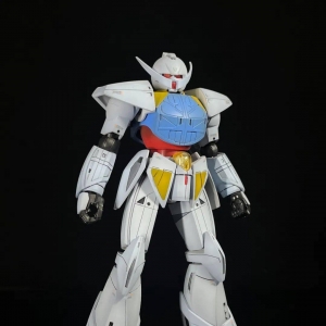 HG倒A高达浅阴影涂装