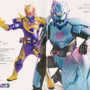 假面骑士Revice：火山龙皮套写真公开，又是一个手绘风格