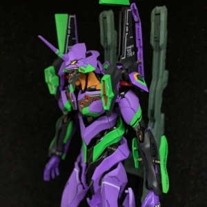 磁吸爆甲，RG初号机涂装制作