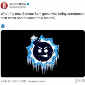 《英雄萨姆》新作突然公布！下周公开并在1月内发售？