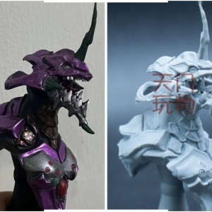 萌新渣涂，3D打印EVA胸像涂装