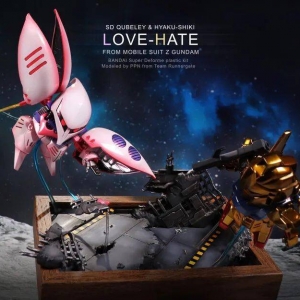 爱恨情仇，SD卡碧尼VS百式场景