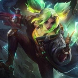 《英雄联盟》新英雄泽丽皮肤原画 建模公布 炫彩波比