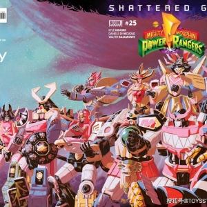 超凡战队POWER RANGERS 漫画中的原创佐德！