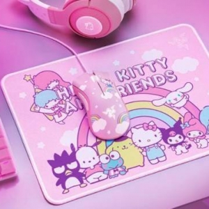 猛男最爱又来了！雷蛇推出Hello Kitty主题电脑配件