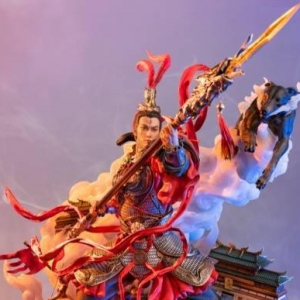 开天工作室推出二郎显圣真君杨戬雕像 售价6580元