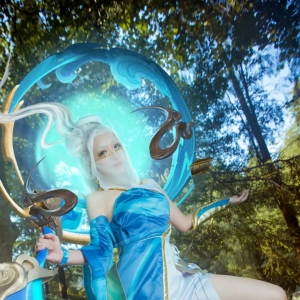 cos：王者荣耀太华伽罗cos正片@雅琪琪