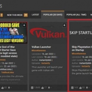 《战神4》PC版‘跳过开头索尼PS动画’ MOD大受欢迎