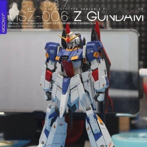 Define版1/144 ZETA改造，还原瀧川虚至设定