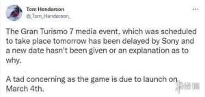 传闻《GT赛车7》发布会临时取消！让人担忧再跳票