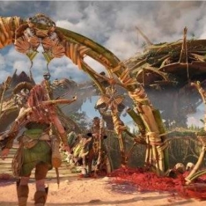 《地平线2：西部禁域》PS4 Pro实机演示 展示新场景等