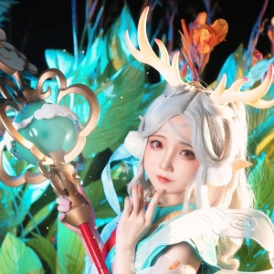 cos：王者荣耀瑶瑶公主cos正片@楚楚子