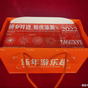游戏日报潮玩2022新春开箱：朝夕光年公司礼盒自带美好寓意