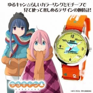 《摇曳露营》全新联动腕表公布！小清新风做工精良