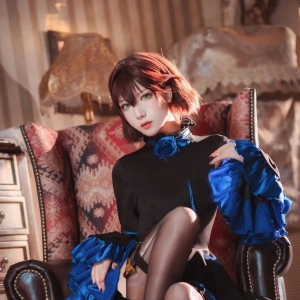 cos：异界事务所伊丽莎白cos正片@柚子