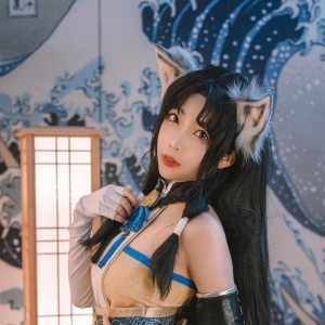cos：永劫无间胡桃cos正片@杏仁曲奇