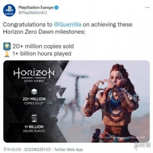 地平线零之曙光卖爆啦！官方贺电女主埃洛伊比心