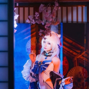 cos：原神珊瑚宫心海cos正片@姜生花