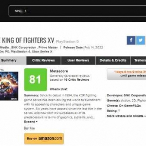 无差评！拳皇15首批媒体分出炉