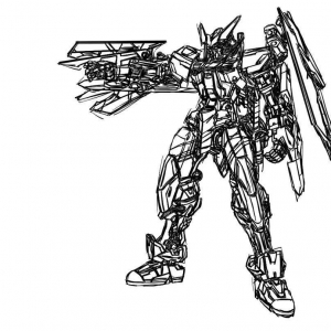 神行无阻的蓝色闪电！雷云异端高达